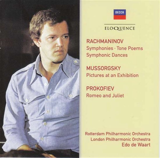 Cover for Edo De Waart · Rachmaninov, Mussorgsky, Prokofiev: Orchestral Works (CD) (2018)