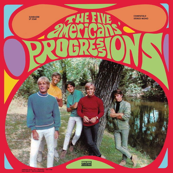 Cover for Five Americans · Progressions (Gold Vinyl) (LP) [Coloured edition] (2020)