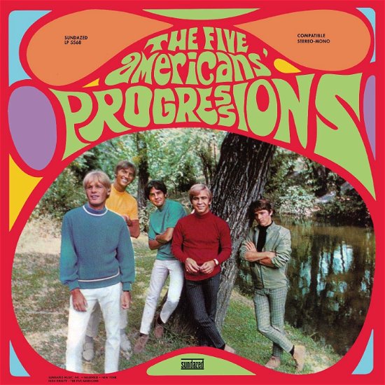 Cover for Five Americans · Progressions (LP) [Coloured edition] (2020)