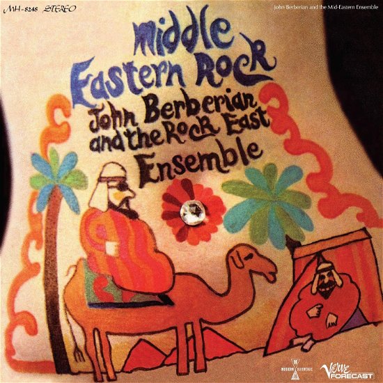 Cover for John And The Rock East Ensemble Berberian · Middle Eastern Rock (LP) (2022)