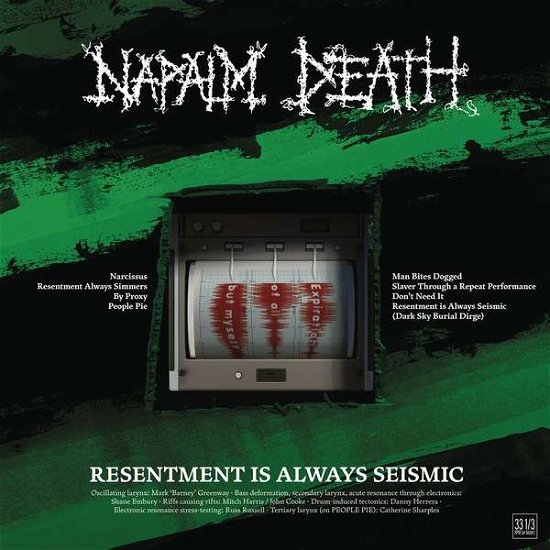 Resentment is Always Seismic - a Final Throw of Throes - Napalm Death - Música - POP - 0194399522813 - 11 de fevereiro de 2022