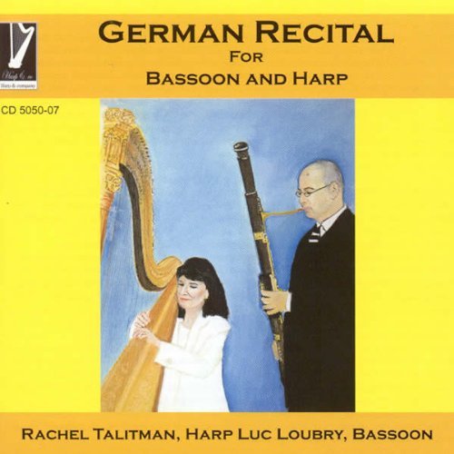 German Recital for Bassoon and Harp - Rachel Talitman - Musikk - HARP & CO - 0634479368813 - 26. november 2008