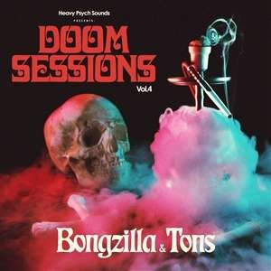 Cover for Bongzilla / Tons · Doom Sessions Vol. 4 (Coloured Vinyl) (LP) [Coloured edition] (2021)