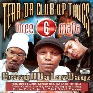 Cover for Tear Da Club Up Thugs · Crazyndalazdayz (LP) (2020)