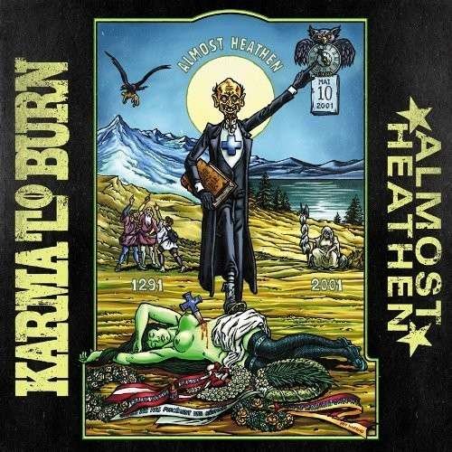 Cover for Karma to Burn · Almost Heathen (LP) (2014)