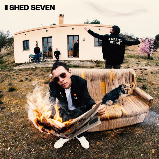 Cover for Shed Seven · A Matter Of Time (LP) [Coloured edition] (2024)