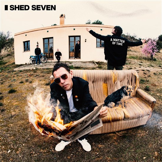Cover for Shed Seven · A Matter of Time (White Vinyl) (LP) [Coloured edition] (2024)