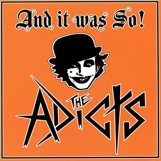 Cover for The Adicts · And It Was So (LP) [Standard edition] (2017)