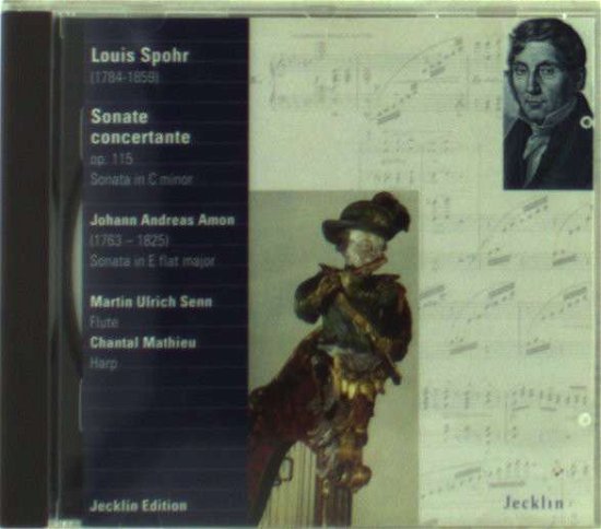 Cover for L. Spohr · Sonatas for Flute &amp; Harp (CD) (2009)