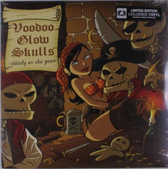 Cover for Voodoo Glow Skulls · Steady As She Goes (LP) [Coloured edition] (2018)
