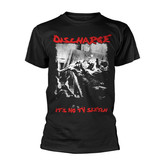 Cover for Discharge · Its No TV Sketch (T-shirt) [size M] (2023)