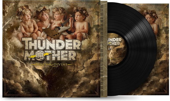 Cover for Thundermother · Dirty &amp; Divine (Black Vinyl Incl. Artprint) (LP) [Limited edition] (2025)