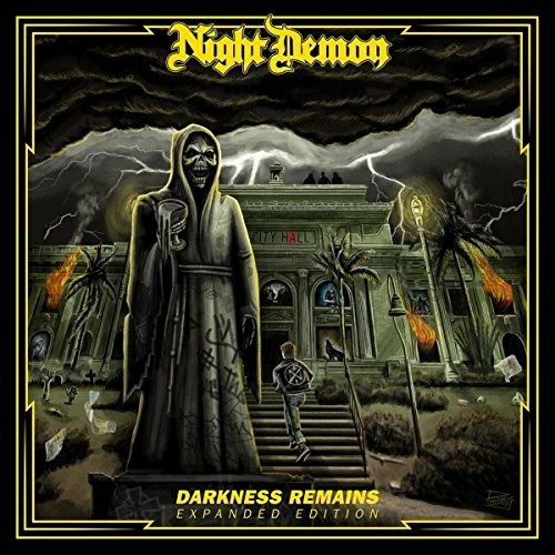 Cover for Night Demon · Darkness Remains (LP) [Deluxe &amp; Expanded edition] (2024)