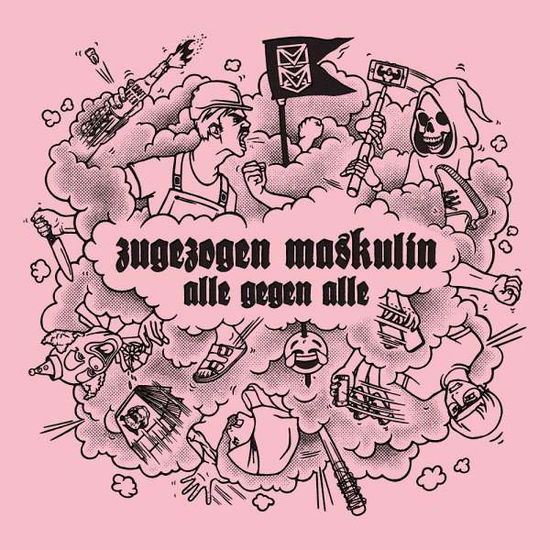 Cover for Zugezogen Maskulin · Alle Gegen Alle (LP) (2017)