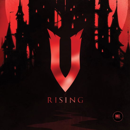 Cover for Aleksandria Migova · V Rising - Original Soundtrack (Transparent Red With Black Marble Vinyl) (LP) (2024)