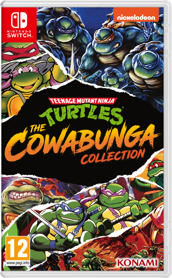 Cover for Konami · Teenage Mutant Ninja Turtles: Cowabunga Collection (SWITCH) (2022)