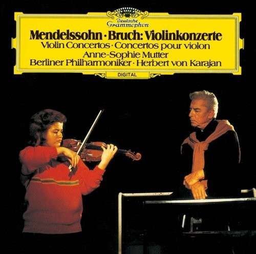 Cover for Herbert Von Karajan · Mendelssohn &amp; Bruch: Violin Concerto (CD) (2014)