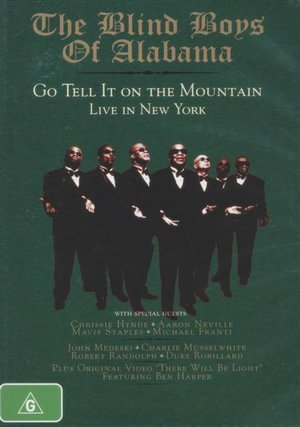 Cover for The Blind Boys of Alabama · Go Tell It to the Mountain - Live in New York (DVD) (2010)
