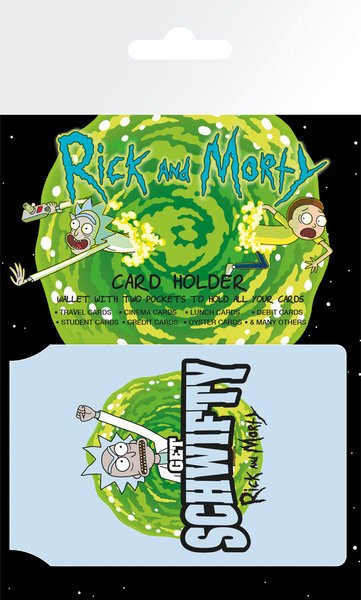 RICK AND MORTY - Card Holder - Schwifty - Gb Eye - Merchandise - Gb Eye - 5028486388813 - 