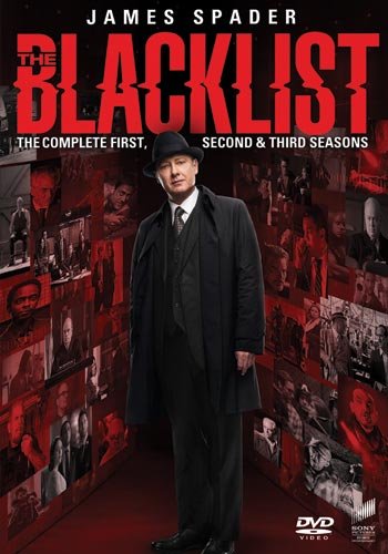 Cover for The Blacklist · The Complete First, Second &amp; Third Seasons (DVD) (2016)