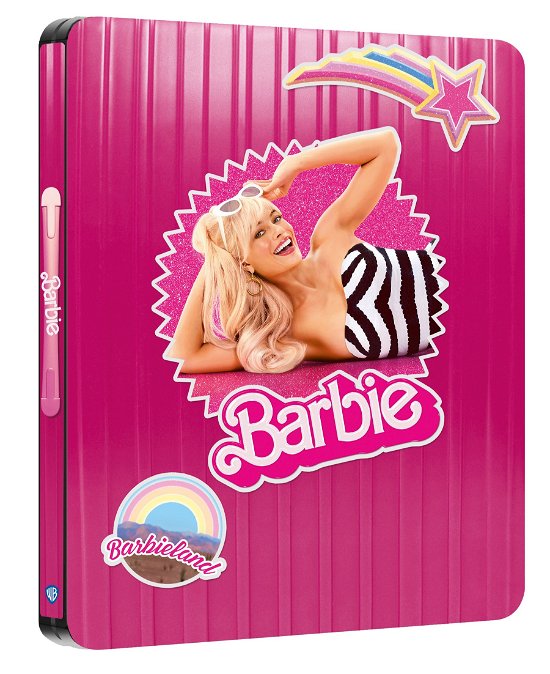 Cover for Margot Robbie, Ryan Gosling · Barbie (Ltd Steelbook) (4K Ultra Hd+Blu-Ray) (4K UHD Blu-ray) (2023)