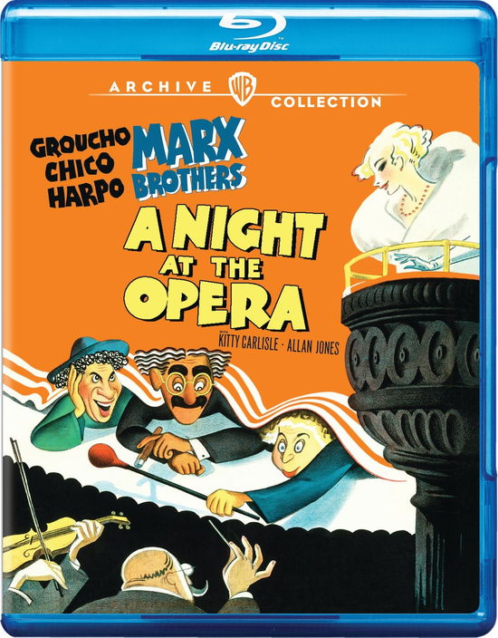 Cover for A Night At The Opera (Blu-ray) (2023)