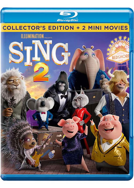 Cover for Sing 2 (Blu-Ray) (2022)