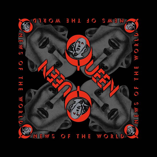 Cover for Queen · Queen Unisex Bandana: News of the World (MERCH) [Black - Unisex edition]