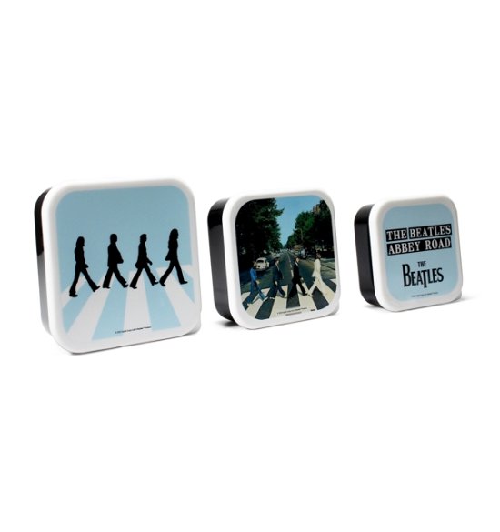 Snack Boxes Set Of 3 - The Beatles (Abbey Road) - The Beatles - Merchandise - THE BEATLES - 5055453496813 - June 15, 2023
