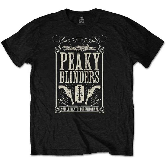 Peaky Blinders Unisex T-Shirt: Soundtrack - Peaky Blinders - Koopwaar -  - 5056368610813 - 