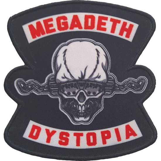 Megadeth Standard Printed Patch: Dystopia - Megadeth - Merchandise -  - 5056561040813 - 