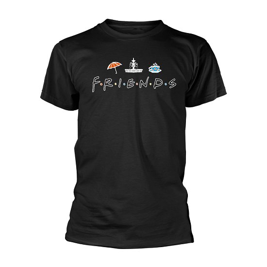 Cover for Friends · Icons (T-shirt) [size S] [Black edition] (2020)