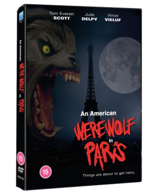 Cover for An American Werewolf in Paris DVD · An American Werewolf In Paris (DVD) (2024)