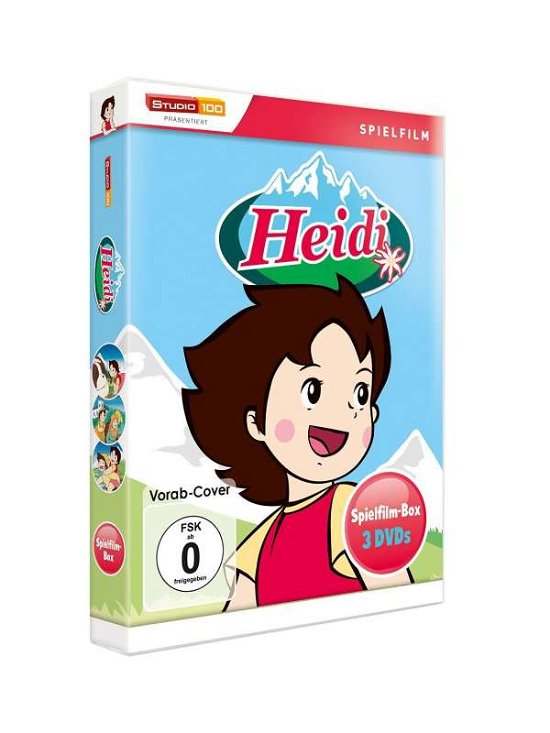 Heidi Spielfilm-box - V/A - Filme -  - 5414233187813 - 20. Februar 2015