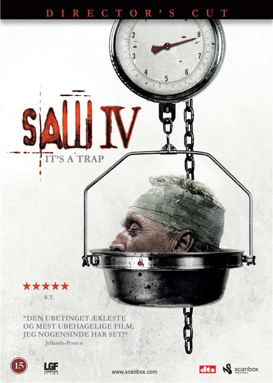 Cover for Saw 4 · Saw IV (2007) [DVD] (DVD) (2024)