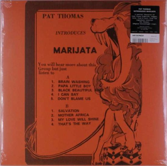 Pat Thomas Introduces Marijata (RSD 2018) - Pat Thomas & Marijata - Music - MR BONGO - 7119691251813 - April 21, 2018