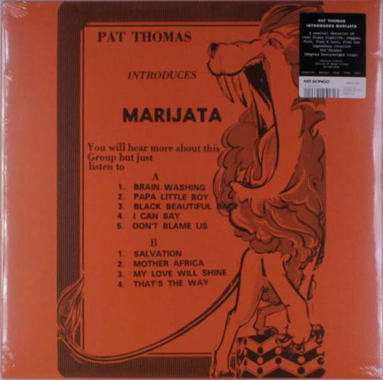 Pat Thomas Introduces - Thomas,pat / Introduces Marijata - Música - MR BONGO - 7119691251813 - 21 de abril de 2018