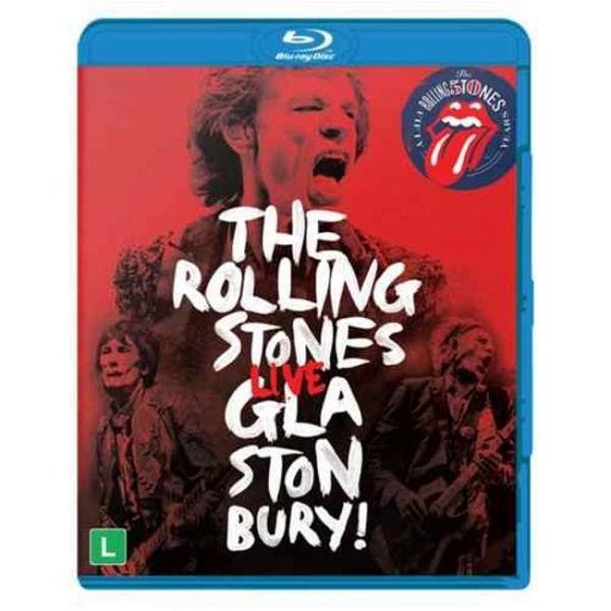 Cover for The Rolling Stones · Live at Glastonbury- ( 9 Temas (Blu-ray) (1901)