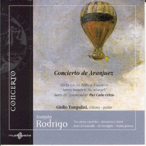 Cover for G. Tampalini · Concierto de Aranjuez , Tres pìezas espanolas,  Invocacion y danza Concerto Klassisk (CD) (2012)