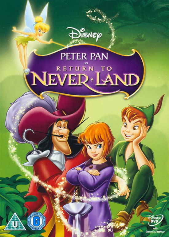 Peter Pan - Return To Never Land - Peter Pan In return To Neverland - Elokuva - Walt Disney - 8717418378813 - maanantai 5. marraskuuta 2012