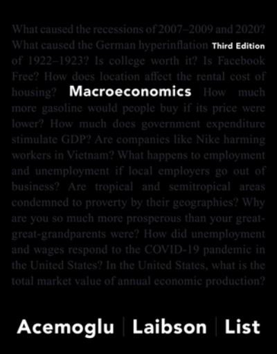 Cover for Daron Acemoglu · Macroeconomics (Buch) (2021)