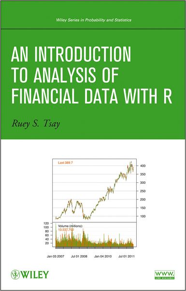 Cover for Ruey S. Tsay · An Introduction to Analysis of Financial Data with R - Wiley Series in Probability and Statistics (Hardcover Book) (2012)