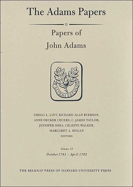 Cover for John Adams · Papers of John Adams - Adams Papers (Hardcover bog) (2004)