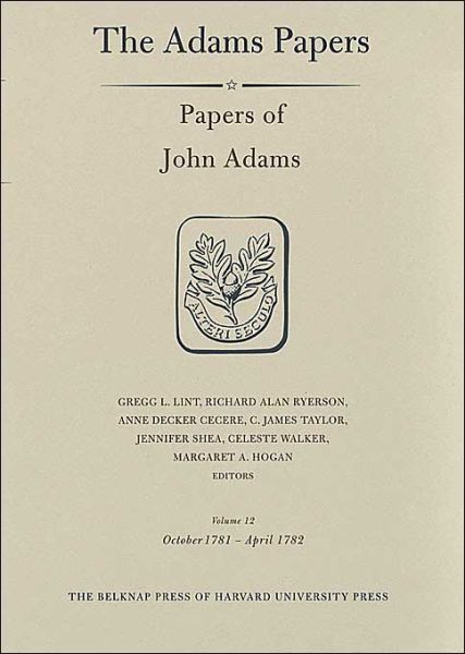 Cover for John Adams · Papers of John Adams - Adams Papers (Hardcover bog) (2004)