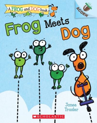 Frog Meets Dog - Acorn - Janee Trasler - Books - Scholastic - 9780702300813 - September 29, 2022
