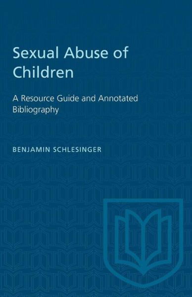 Cover for Benjamin Schlesinger · Sexual abuse of children (Book) (1984)