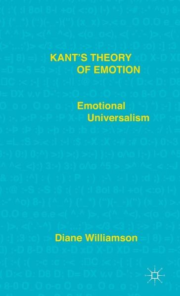 Cover for D. Williamson · Kant's Theory of Emotion: Emotional Universalism (Hardcover Book) (2015)