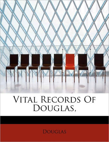 Cover for Douglas · Vital Records of Douglas, (Paperback Book) (2011)
