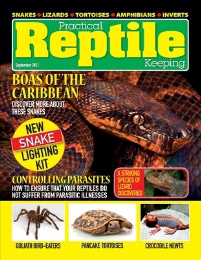 Practical Reptile Keeping - September 2021 - David Alderton - Livres - Lulu Press, Inc. - 9781326125813 - 21 septembre 2021