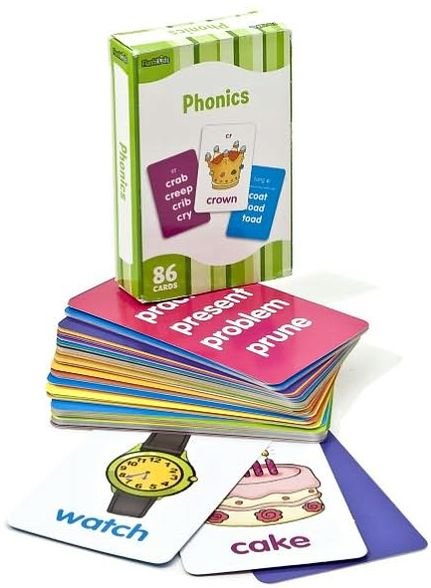 Cover for Flash Kids Editors · Phonics (Flash Kids Flash Cards) (Flashcards) (2010)
